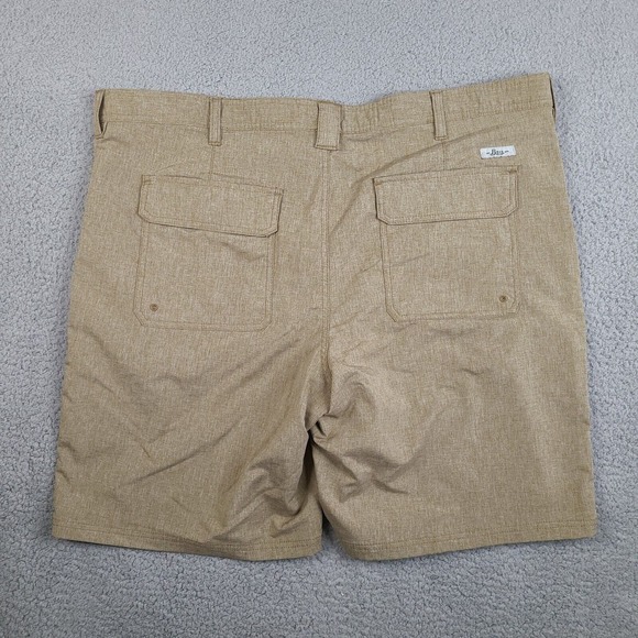 GH Bass & Co Shorts Mens 43 Brown Explorer Golf Hiking Polyester Blend - Picture 2 of 13